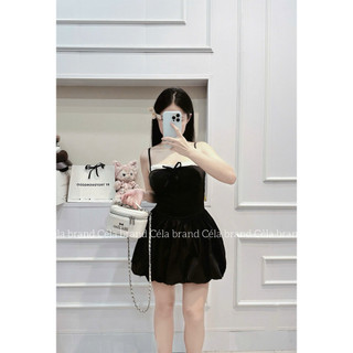 [ HẰNG SẴN - Ảnh thật  ]Váy 2 Dây Corset Dáng Bồng Tiểu Thư Hàn Quốc,Váy Đi Biển,Váy Công Chúa Thiết Kế ulzzang bồng xoè