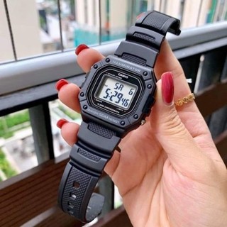 Đồng Hồ Unisex Dây Nhựa Casio W-218H-1A Pin 7 Năm - Chống nước 50m | Casio W-218H-1AVDF