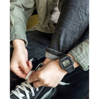 Đồng Hồ Unisex Dây Nhựa Casio W-218H-1A Pin 7 Năm - Chống nước 50m | Casio W-218H-1AVDF