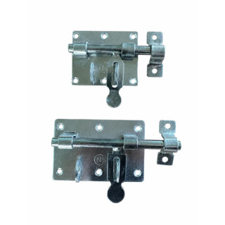 Chốt Cửa Ngang Inox 304 / Mạ Kẽm / Mạ Niken Nhiều Kích Thước – Chốt Gài Cửa Cổng, Cửa Sắt, Cửa Gỗ