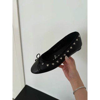 Giày búp bê màu đen đế bệt (ballet flats) Mooreyu Fullbox - Chính Hãng