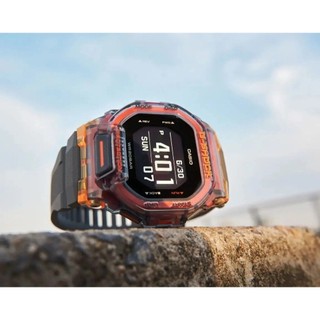 Đồng Hồ Nam Dây Nhựa Casio G-Shock GBD-200SM-1A5DR Bluetooth - Đếm bước chân | G-Shock GBD-200SM-1A5