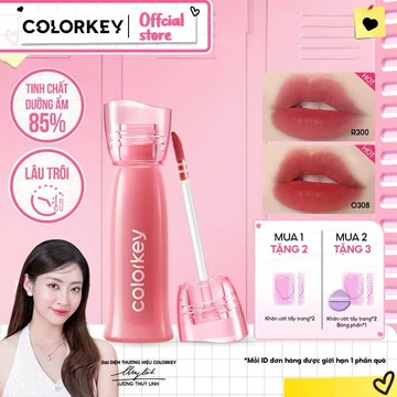 Son Colorkey Matte Water Tint mới, mềm mịn, lên màu chuẩn, bền lâu.| BLINK HOUSE