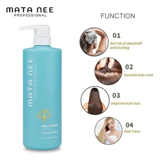 (Chính Hãng) Cặp dầu gội xả Mata Nee professional phục hồi, siêu mềm mượt, ngăn rụng, giữ màu 1000ml & 500ml chính hãng