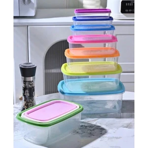 Set 7 hộp bảo quản thực phẩm siêu tiện lợi cho mọi không gian bếp