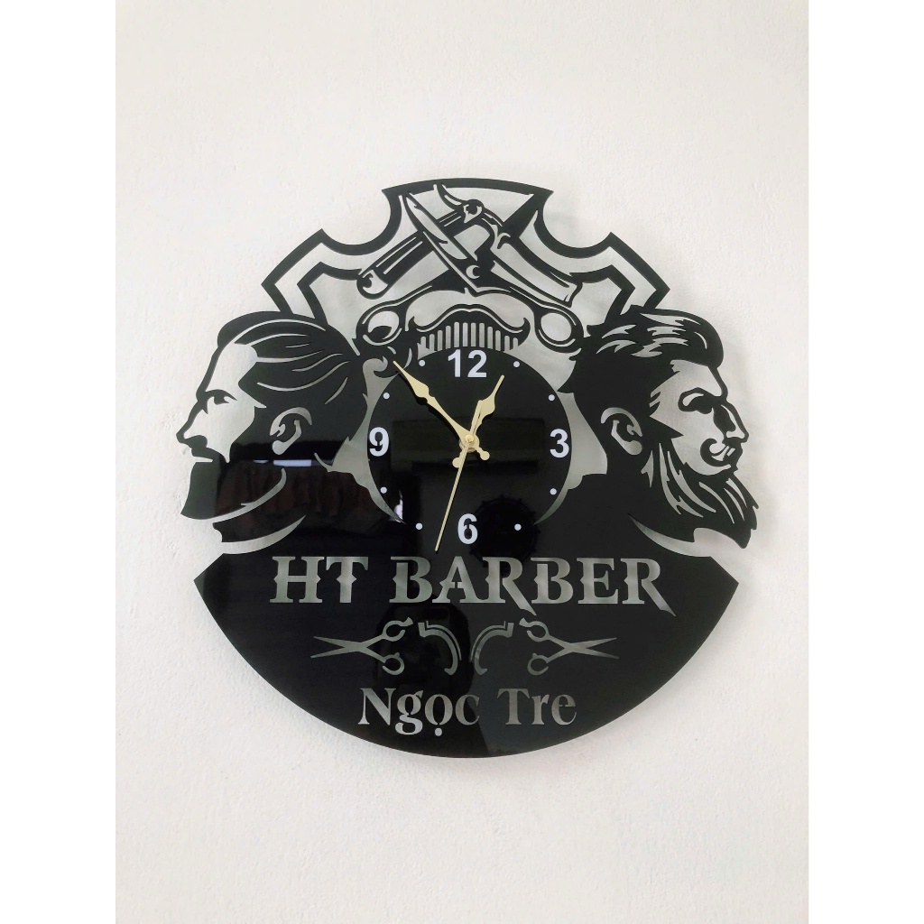 Đồng Hồ Treo Tường Kim Trôi Barber