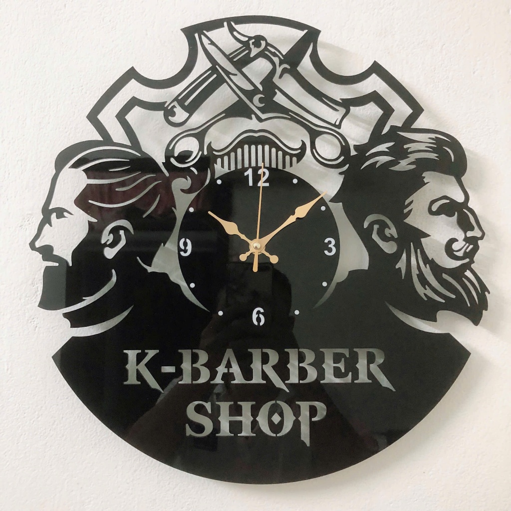 Đồng Hồ Treo Tường Kim Trôi Barber