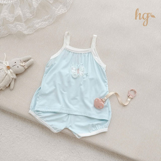 Bộ hai dây baby cổ nhún 🌸