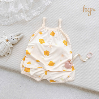 Bộ hai dây baby cổ nhún 🌸