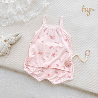 Bộ hai dây baby cổ nhún 🌸