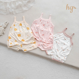 Bộ hai dây baby cổ nhún 🌸