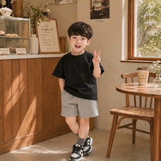 Áo thun áo phông cộc tay mùa hè bé trai bé gái Batala Kids, ÁO CỘC TAY TRƠN - COTTON 4 CHIỂU bé trai, bé gái từ 8-25kg