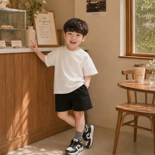 Áo thun áo phông cộc tay mùa hè bé trai bé gái Batala Kids, ÁO CỘC TAY TRƠN - COTTON 4 CHIỂU bé trai, bé gái từ 8-25kg