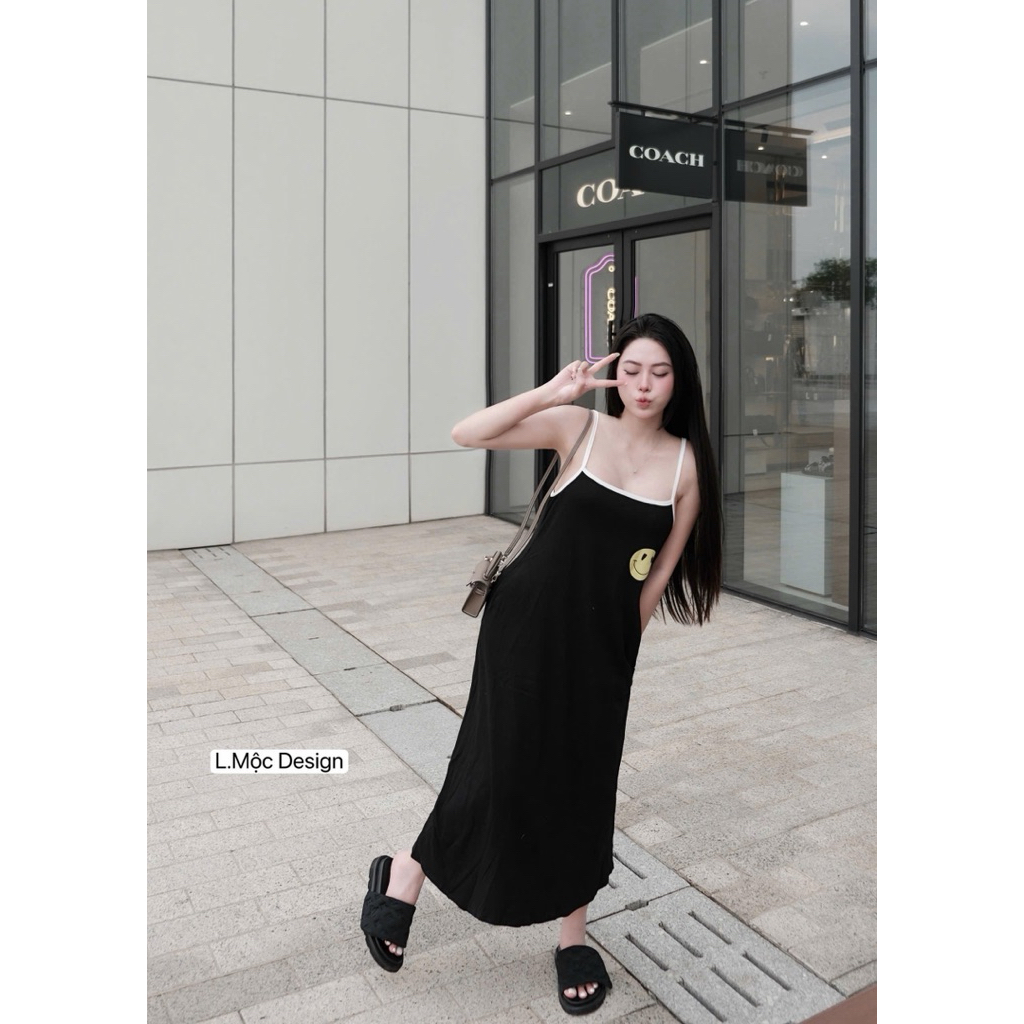Váy xuông drew 2 màu   sm