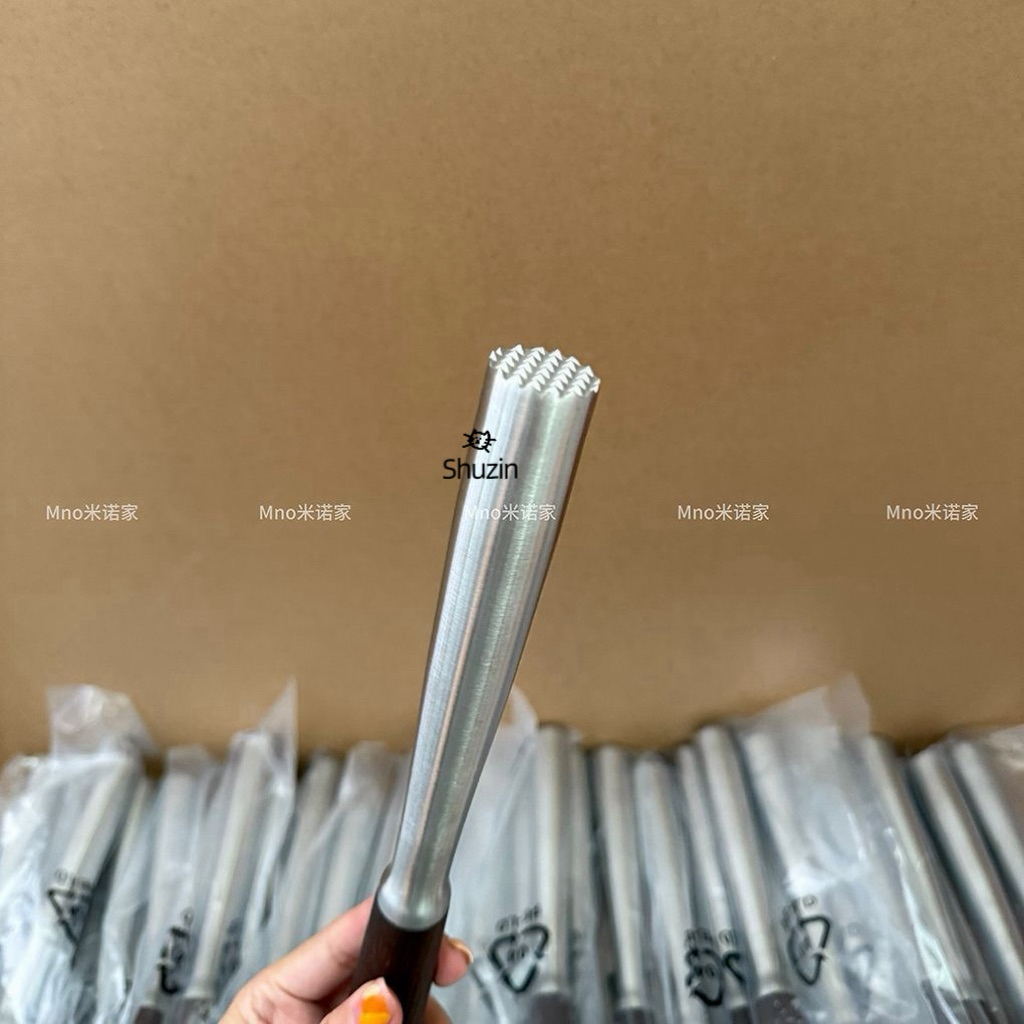 Cây dầm inox 304 Mino Home cán gỗ cao cấp M260