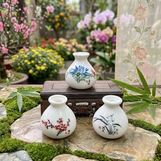 Bính Gốm Sứ Hoạ Tiết Cao Cấp ( kích thước như ảnh)