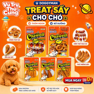 Treat Sấy Chó CheWell DoggyMan Nhiều Vị Hấp Dẫn