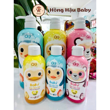 [Mẫu mới] Sữa tắm gội Agi 2 in 1 cho bé 200ml / 700ml Sữa Tắm toàn thân Cho Bé Sơ Sinh Và Trẻ Em