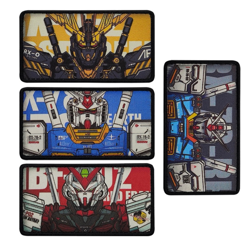 Patch_velcro robot chiến thuật Gundam cực ngầu