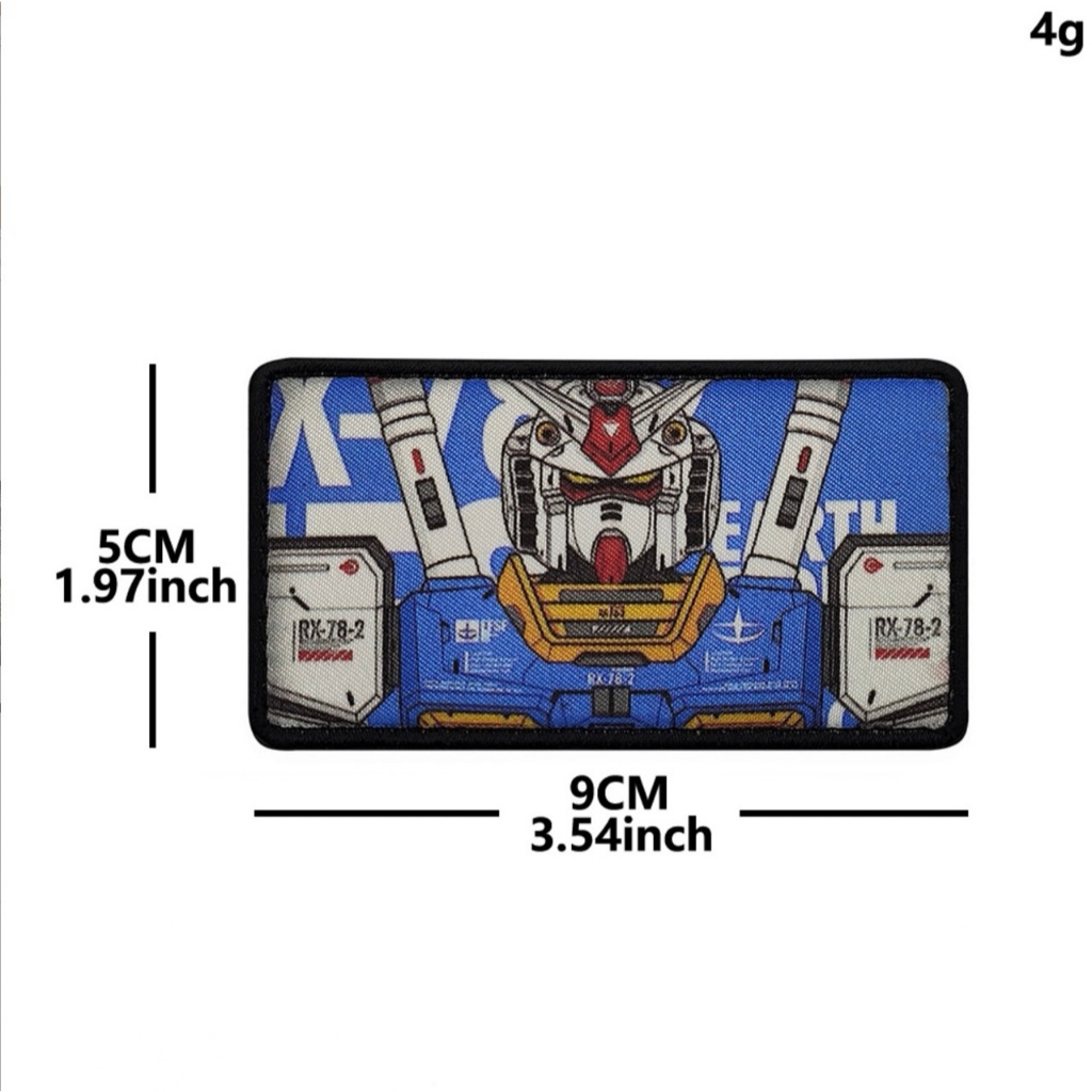 Patch_velcro robot chiến thuật Gundam cực ngầu