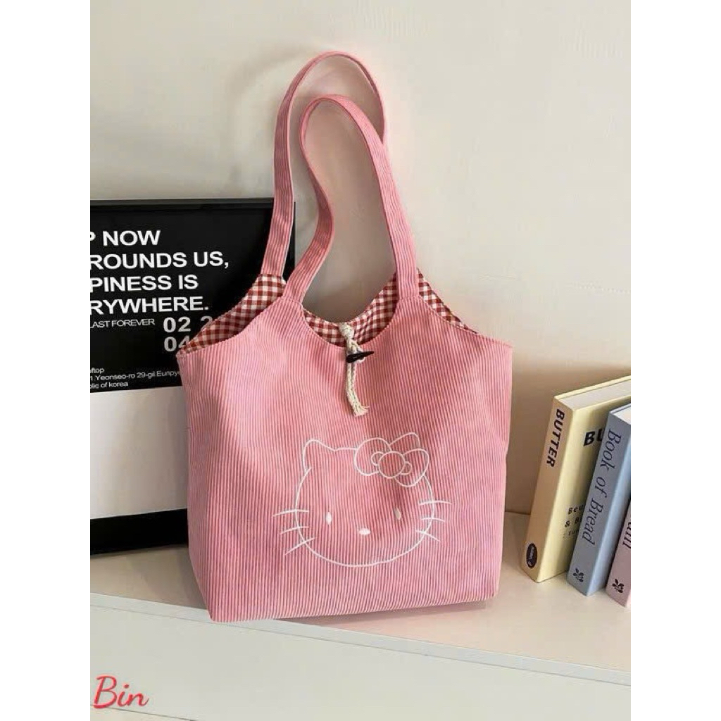 Túi vải hello kitty túi xách cho nữ siêu xinh