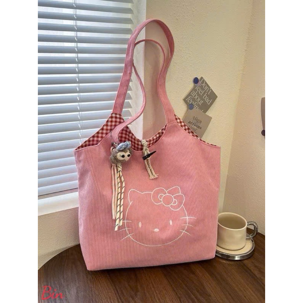 Túi vải hello kitty túi xách cho nữ siêu xinh