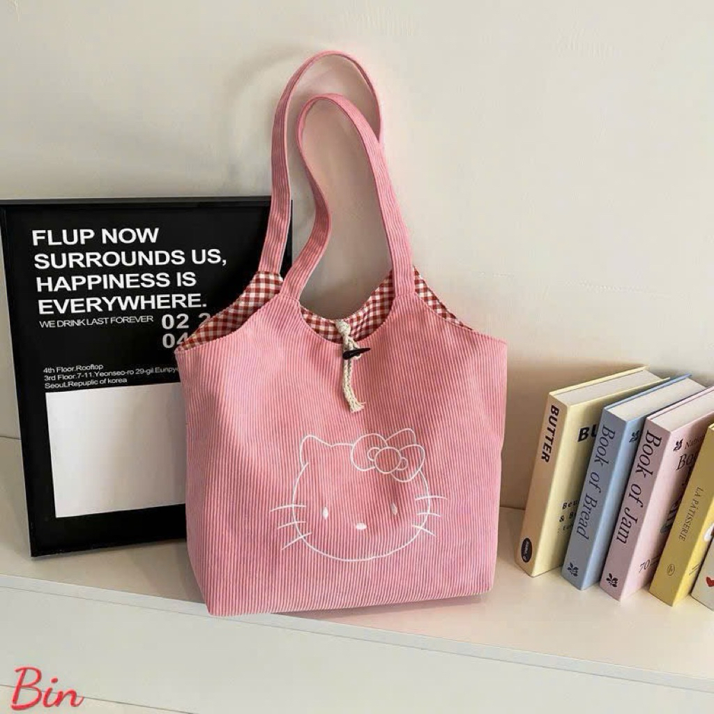 Túi vải hello kitty túi xách cho nữ siêu xinh