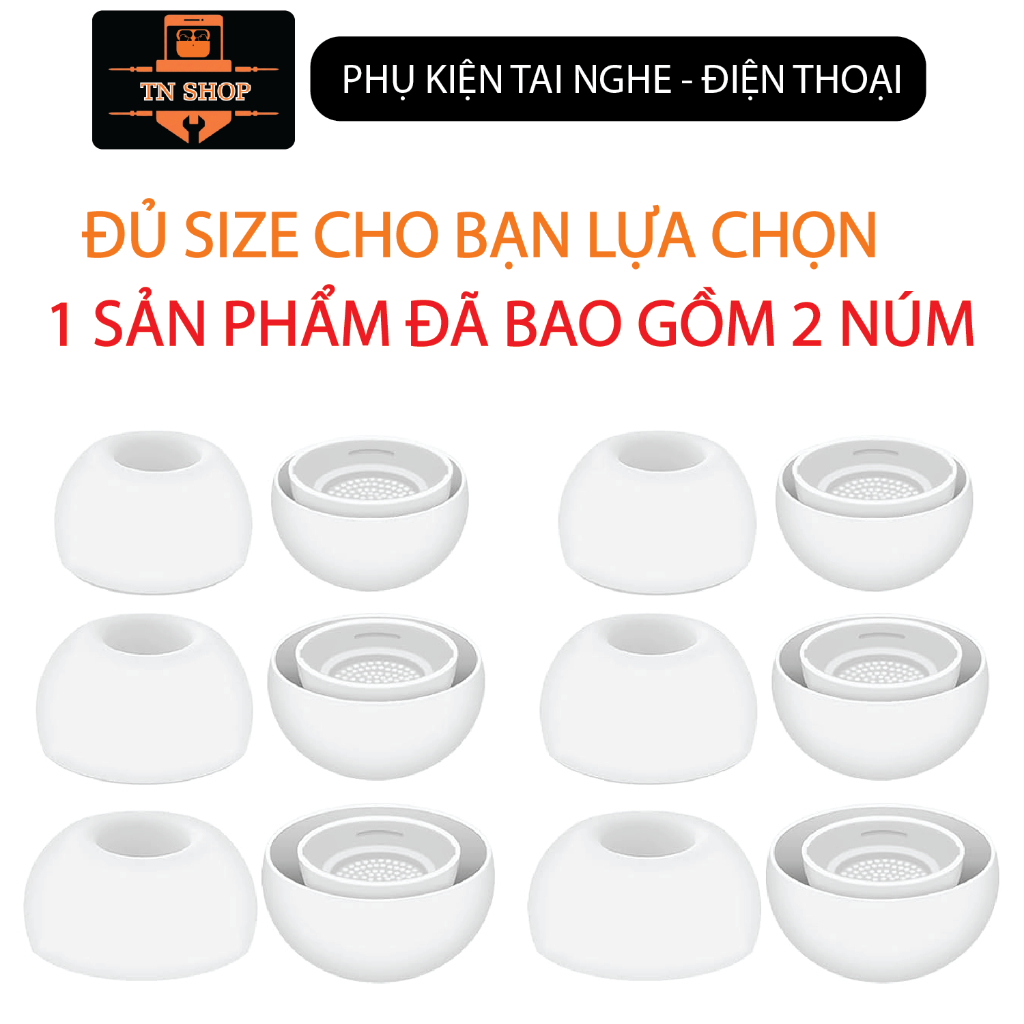 [BUDSPRO 3/4 NGUYÊN BẢN] BỘ NÚM TAI NGHE NGUYÊN BẢN DÀNH CHO SAMSUNGBUDS PRO GEN 3 VÀ PRO GEN 4 MỀM MẠI CÓ LƯỚI, GIẢM ÁP