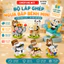 Bộ Lắp Ghép Ngựa Bập Bênh Vui Nhộn Mini, Mô Hình Lắc Lư Để Bàn, Đồ Chơi Lắp Ráp Sáng Tạo Cho Bé
