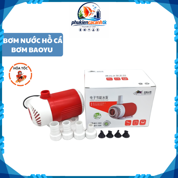 MÁY BƠM BAOYU BƠM NƯỚC HỒ CÁ.