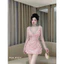 Đầm hoa be Hồng New l1