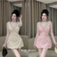 Đầm hoa be Hồng New l1