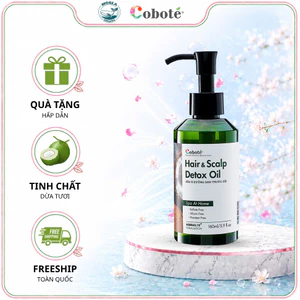 Dầu ủ detox da đầu trước gội giúp làm sạch, dưỡng tóc khỏe mạnh từ sâu bên trong