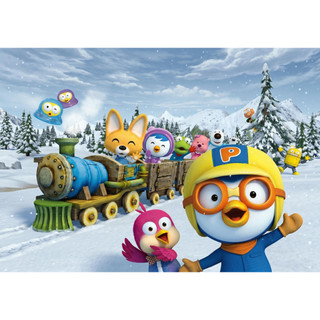 COMBO SỈ 5 tranh ghép A4 Chim cánh cụt Pororo TooYoo TG0142