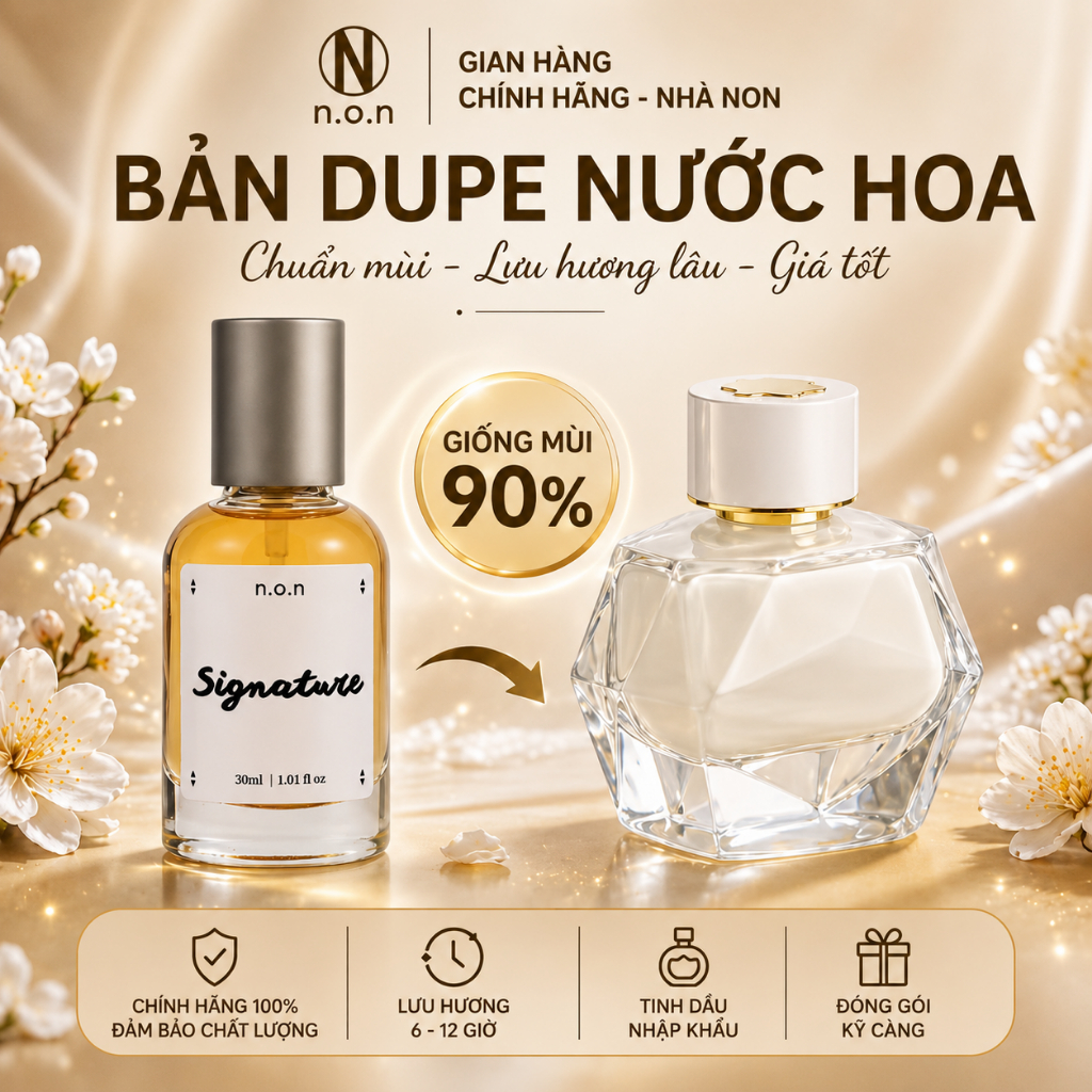 Nước hoa nữ non Mont signature EDP - mont sữa dừa - Lãng mạn, nữ tính, tươi mát, thanh lịch