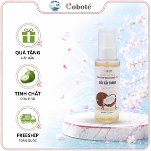 Dầu Tẩy Trang Coboté 100ml Cuốn Trôi Bụi Bẩn Sạch Sâu, Không Cay Mắt