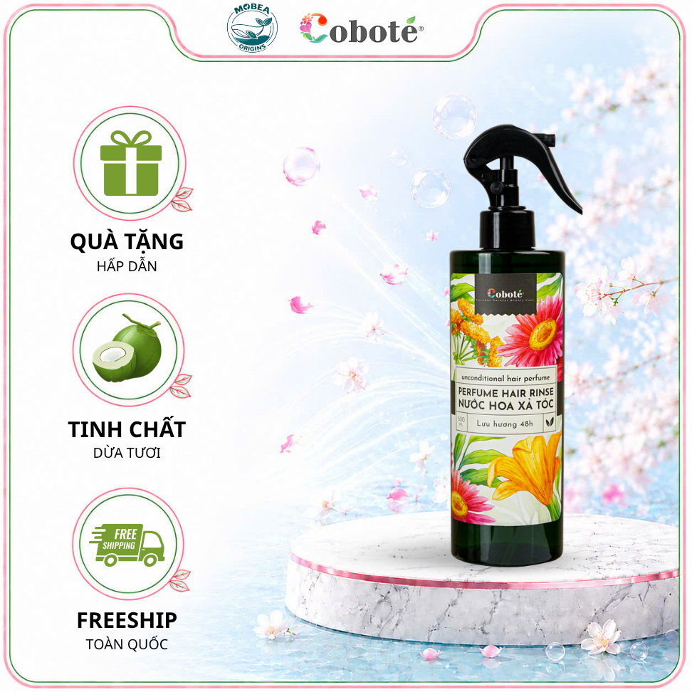 Nước Xả Tóc Hương Nước Hoa – Độc Quyền Từ Mật Hoa Dừa, Chuẩn Mực Mới Cho Mái Tóc Khỏe Đẹp