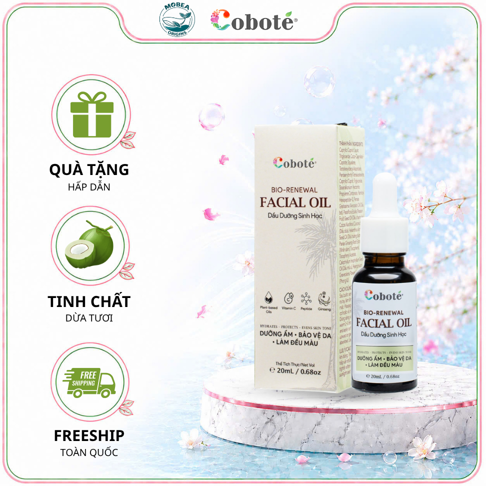 Dầu dưỡng sinh học bio-renewal facial oil cho da khô, da nhạy cảm, tối màu cần phục hồi