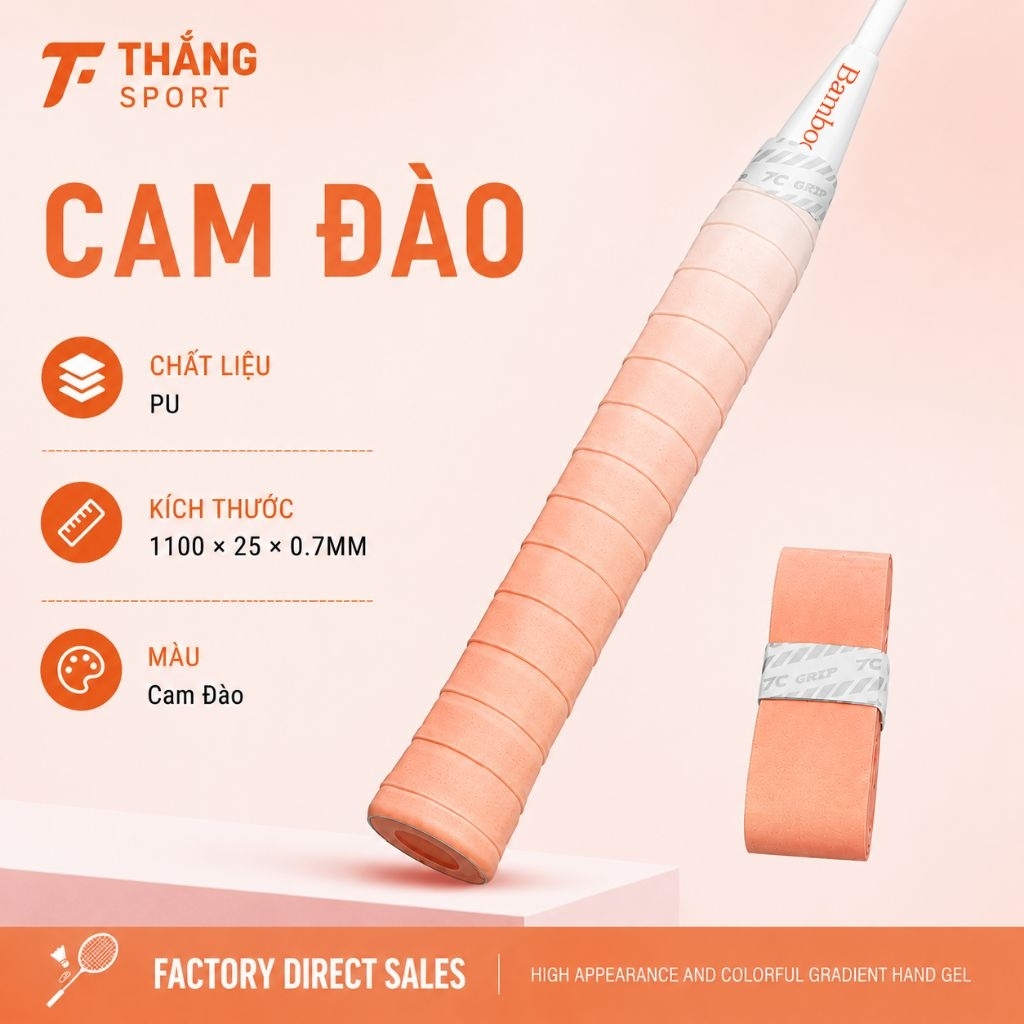 Combo 5c +1-combo 9c +1 Quấn Cán Vợt Màu Loang PU Cao Cấp | Thấm Hút Mồ Hôi - Chống Trượt  Pickleball Cầu Lông Tennis
