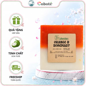 Xà phòng thảo mộc cam hương thảo làm sạch và dưỡng ẩm da 120g
