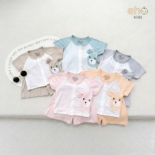 Bộ Cộc Tay Cho Bé Chất Liệu Petit Mềm Mại