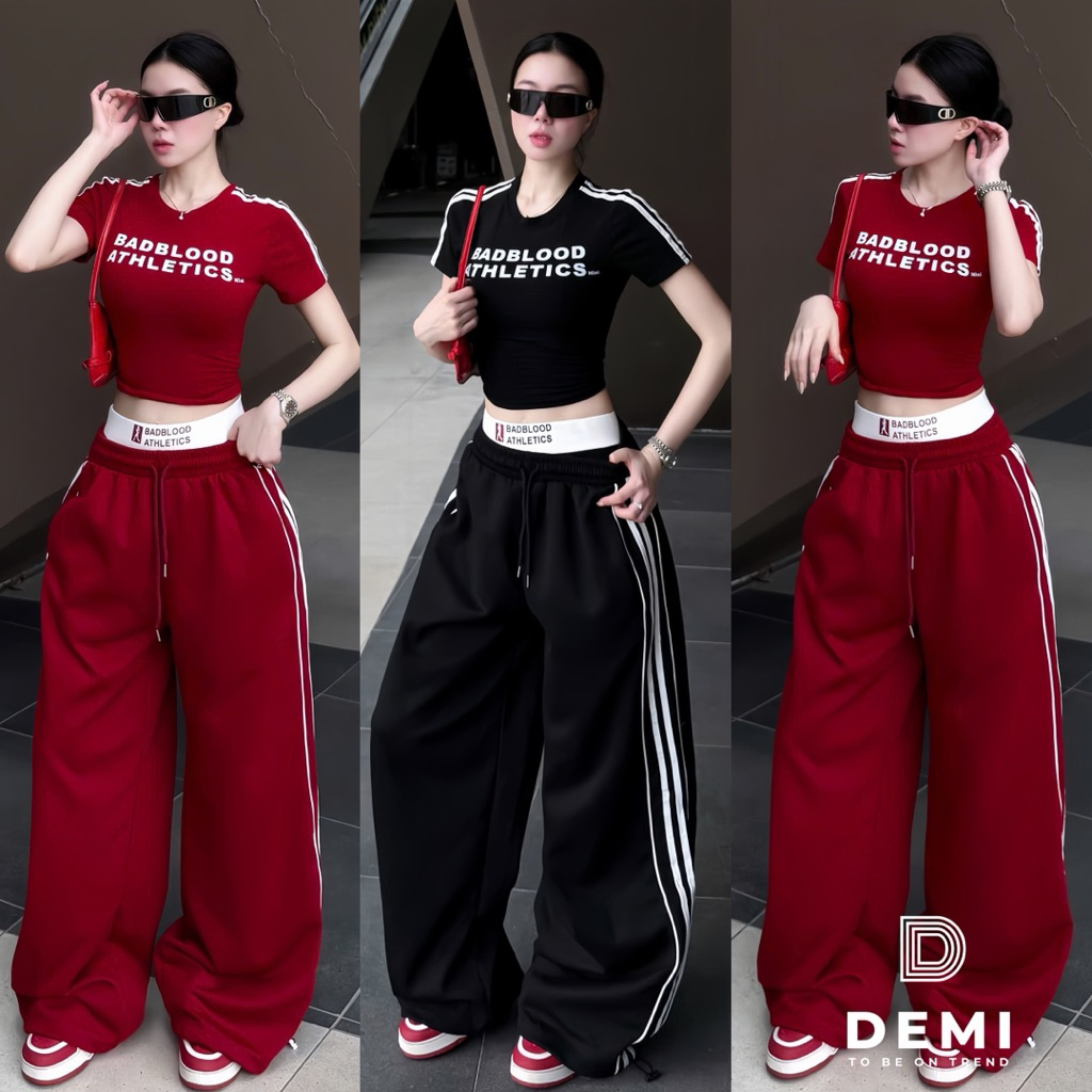 Set BADBLOOD 3 món mix sọc lé cá tính, tone màu nổi bật chất liệu sịn mịn 🔥