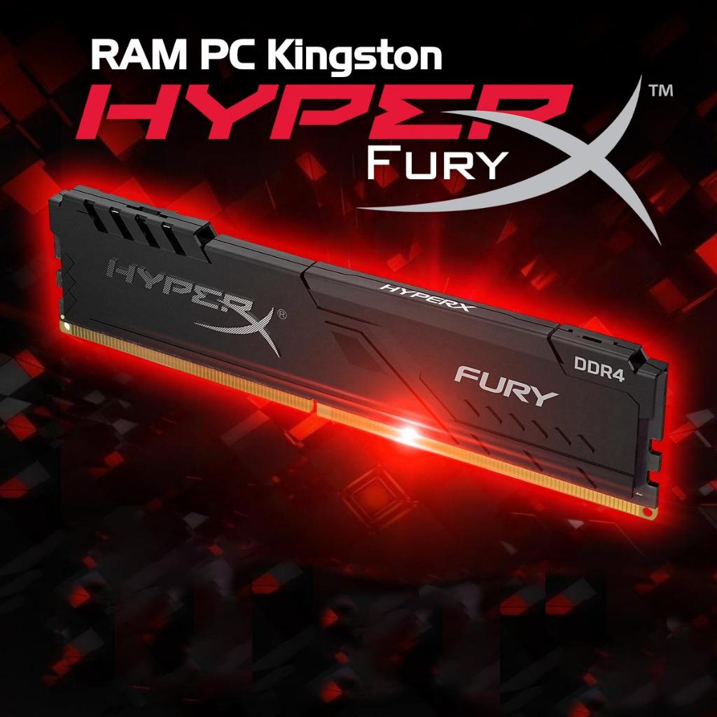 [Chính Hãng] - RAM PC 4GB/8GB/16GB DDR4 bus 2400/2666/3200Hz Kingston HyperX - Hàng mới chính hãng - BH 36 tháng | BigBuy360 - bigbuy360.vn