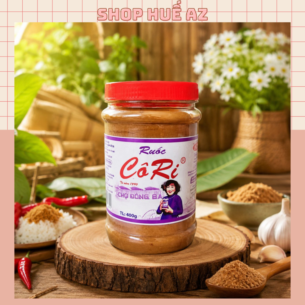 Mắm ruốc ăn sống, nấu bún thơm ngon Cô Ri 400g - Tinh Hoa Ẩm Thực Huế