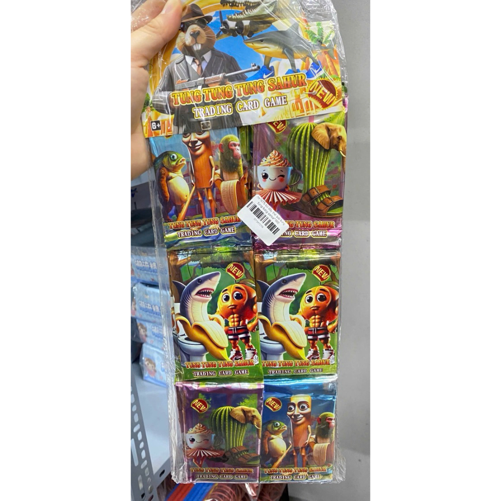 🎴 Bộ Thẻ Bài Sưu Tầm Hoạt Hình Cho Bé – Skibidi Toilet, Tung Tung Sahur, Na Tra 2 Nhiều Mẫu Hấp Dẫn