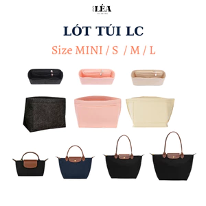 Lót Túi tote LC size XS Mini S M L Đứng Form Chia Ngăn Tiện Lợi