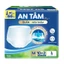 TÃ QUẦN NGƯỜI LỚN AN TÂM PLUS+ SIÊU THẤM (GÓI 10+2 MIẾNG) - ĐỦ SIZE M / L / XL