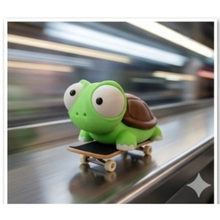Mô Hình Những Con Thú Mắt có thể xoay 360° Siêu cute, Ngộ nghĩnh-deco góc nhỏ, bể cá, làm quà tặng