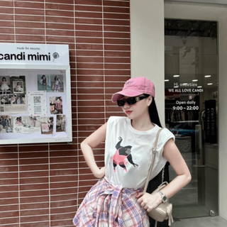 QCL1 Set áo độn vai khỉ múa ba lê kèm khăn kẻ siêu trendy(freesize)