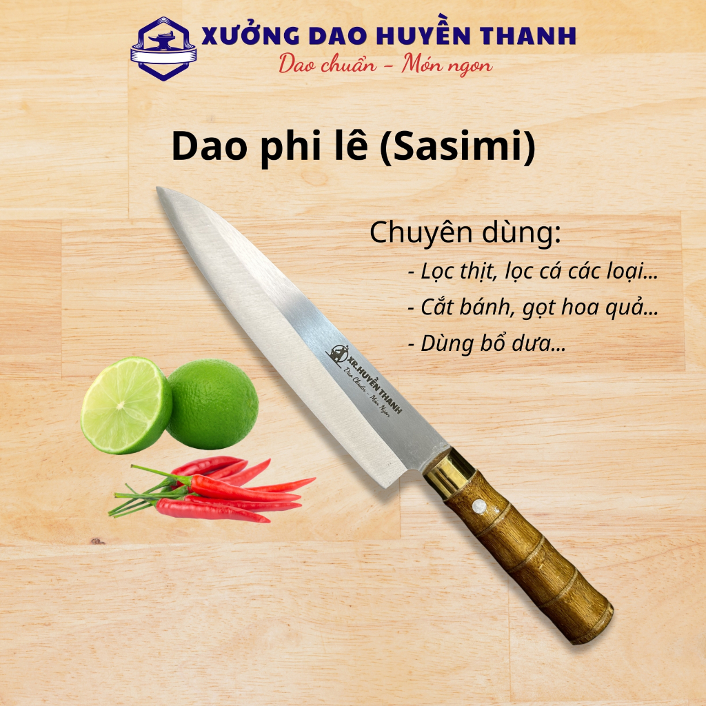 (MUA 4 TẶNG 2) Bộ Dao Nhà Bếp Chuyên Dụng, Thép Nhật 420HC Cao Cấp Kháng Han Rỉ Được Rèn Thủ Công Tặng Mài Dao Kéo.
